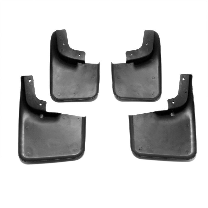 4PC Matte Black Molded 1/8" Mud Flaps Guard For 04-14 F-150 w/OE Fender Flares