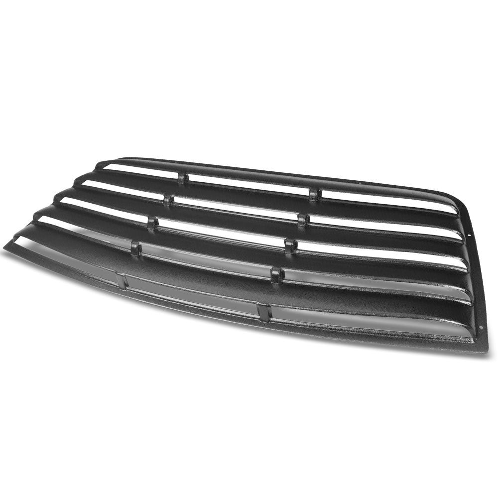 Glossy Black Rear Window Windshield Sun Vent Louver Cover For 08-20 Challenger