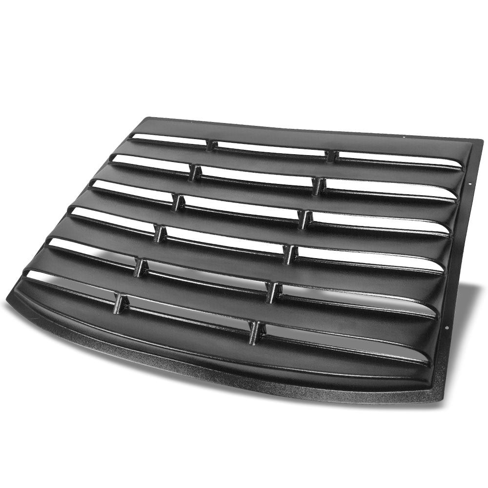 Matte Black Rear Window Windshield Sun Vent Louver Cover For 06-10 Charger