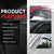 Smoke Tinted Window Wind/Rain Vent Deflectors Visors Guard For Lexus 01-05 IS300