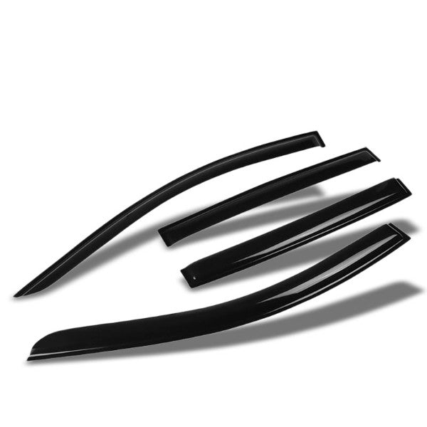 Smoke Tinted Window Wind/Rain Vent Deflectors Visors Guard For Chevy 12-17 Sonic