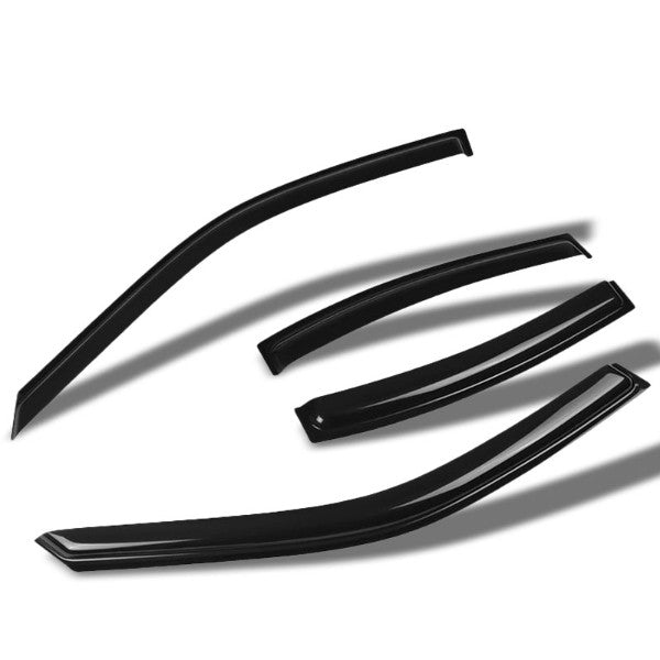 Smoke Tinted Window Wind/Rain Vent Deflectors Visors For BMW 00-05 E46 Wagon 4DR