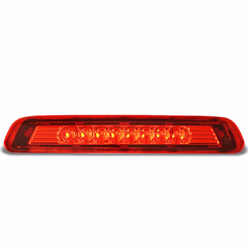 Chrome Housing Red Len Rear Third Brake Red LED Light For 03-09 4Runner N210