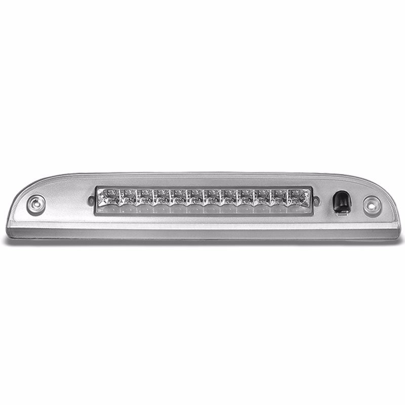 Chrome Housing Clear Len Third Brake Red LED Light For Ford 02-12 Explorer U502