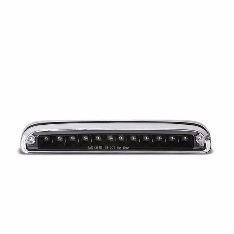Black Housing Clear Len Third Brake Light For 99-16 F250/350/450/550 Superduty