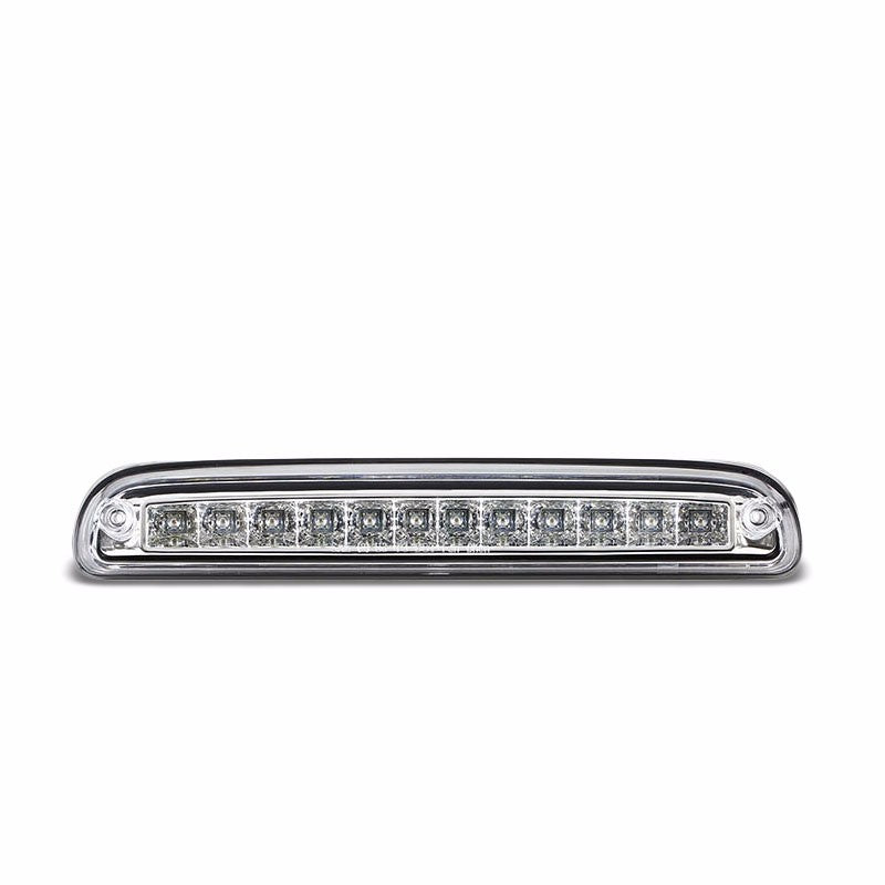 Chrome Housing Clear Len Third Brake Light For 99-16 F250/350/450/550 Superduty