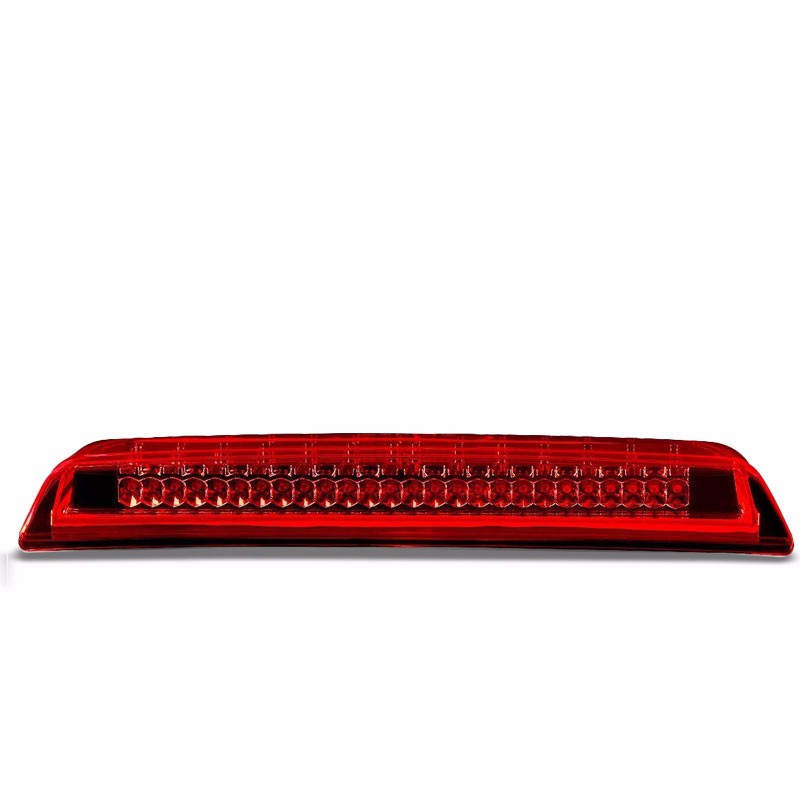 Chrome Housing Red Len Third Brake LED Light For 04-14 Titan A60/Frontier D40