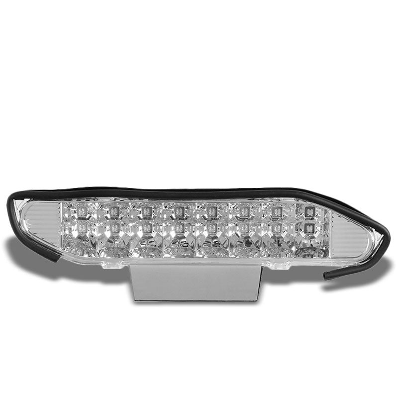 Chrome Housing Clear Len Third Brake Red LED Light For Nissan 00-04 Xterra WD22