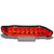 Chrome Housing Red Len Third Brake Red LED Light For Nissan 00-04 Xterra WD22