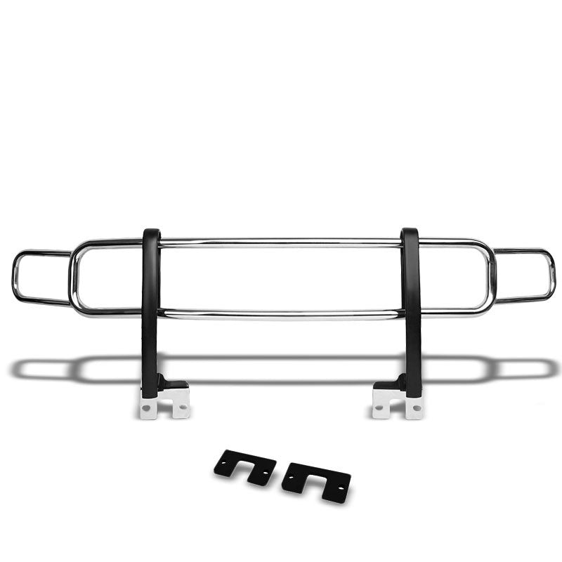 Chrome Front Bull Bar Bumper Brush Grille Guard Frame For 06-10 Hummer H3/H3T