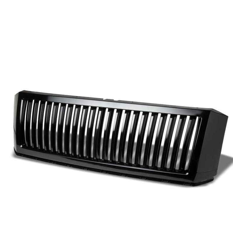 Black Vertical Style Front Grille For Ford 07-14 Expedition U324 5.4L V8 SOHC