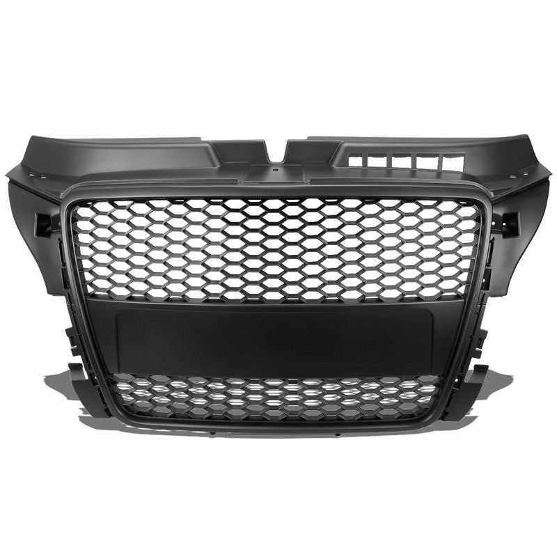 Black Honeycomb Mesh Style Front Grille For 08-11 Audi A3 Base/TDI 2.0L DOHC