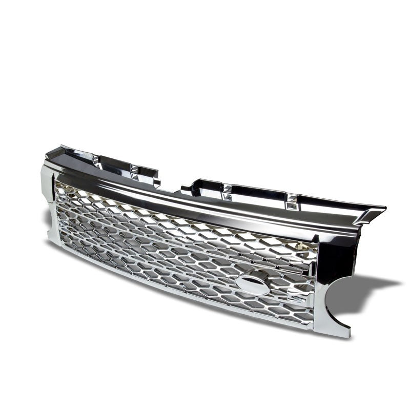 Chrome Diamond Mesh Style Front Grille For 05-09 LR3 Discovery 3 HSE/SE V6/V8