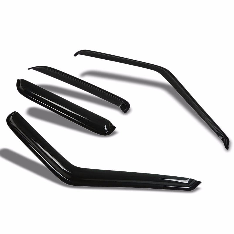 Smoke Tinted Side Window Wind/Rain Vent Deflectors Visors Guard for 95-05 Blazer