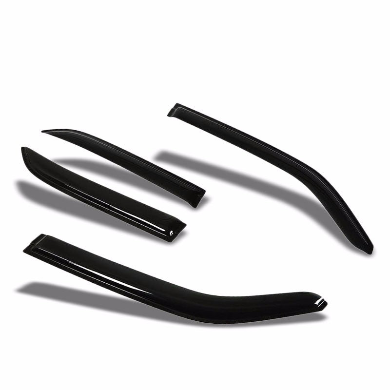 Smoke Tinted Side Window Wind/Rain Vent Deflectors Visors Guard for 05-10 300