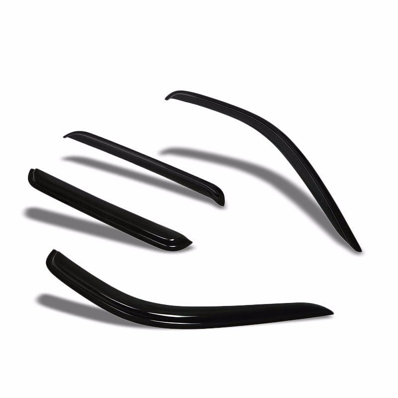 Smoke Tinted Side Window Wind/Rain Vent Deflectors Visor Guard for 98-03 Durango