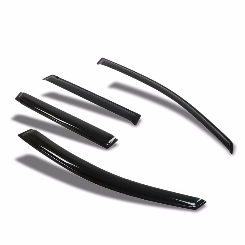 Tinted Side Window Wind/Rain Vent Deflectors Visors Guard for Honda 06-08 Fit