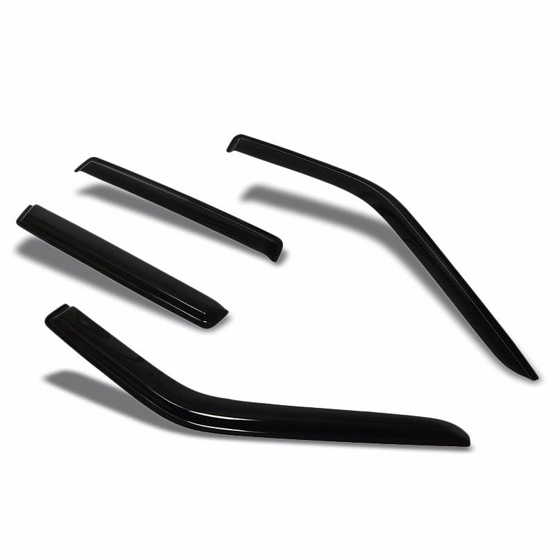 Smoke Tinted Side Window Wind/Rain Vent Visors Guard for 93-98 Grand Cherokee