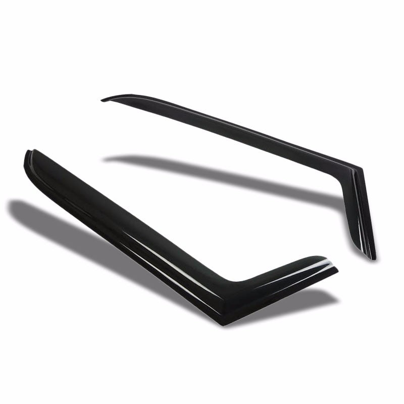 Tinted Side Window Wind/Rain Vent Deflector Visors Guard for Jeep 97-06 Wrangler