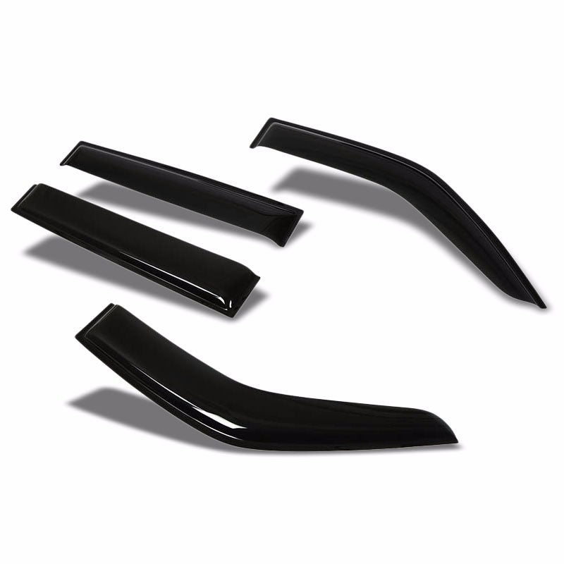 Smoke Tinted Side Window Wind/Rain Vent Visors Guard for 97-04 Montero Sport