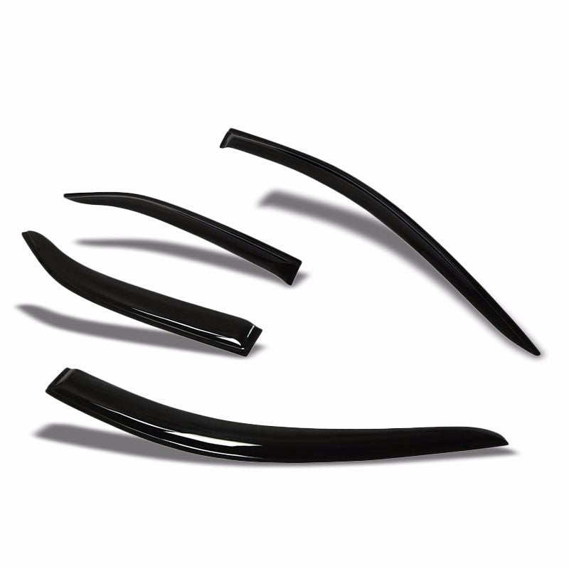 Tinted Side Window Wind/Rain Vent Deflectors Visors Guard for 07-11 Camry 4DR