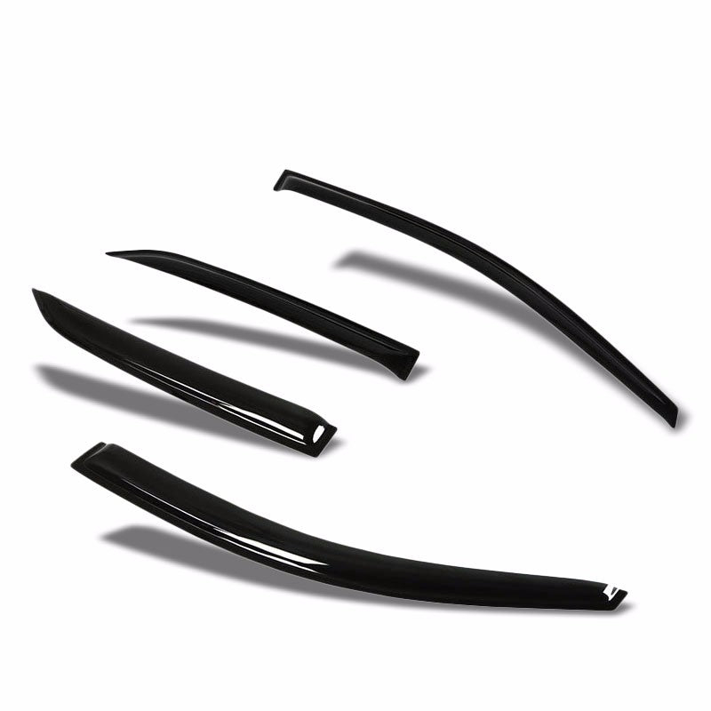 Tinted Side Window Wind/Rain Vent Deflector Visor Guard for Toyota 09-13 Corolla