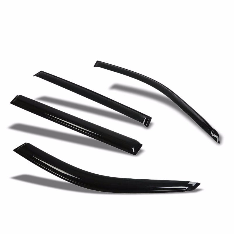 Tinted Side Window Wind/Rain Vent Deflectors Visors for Toyota 01-07 Highlander