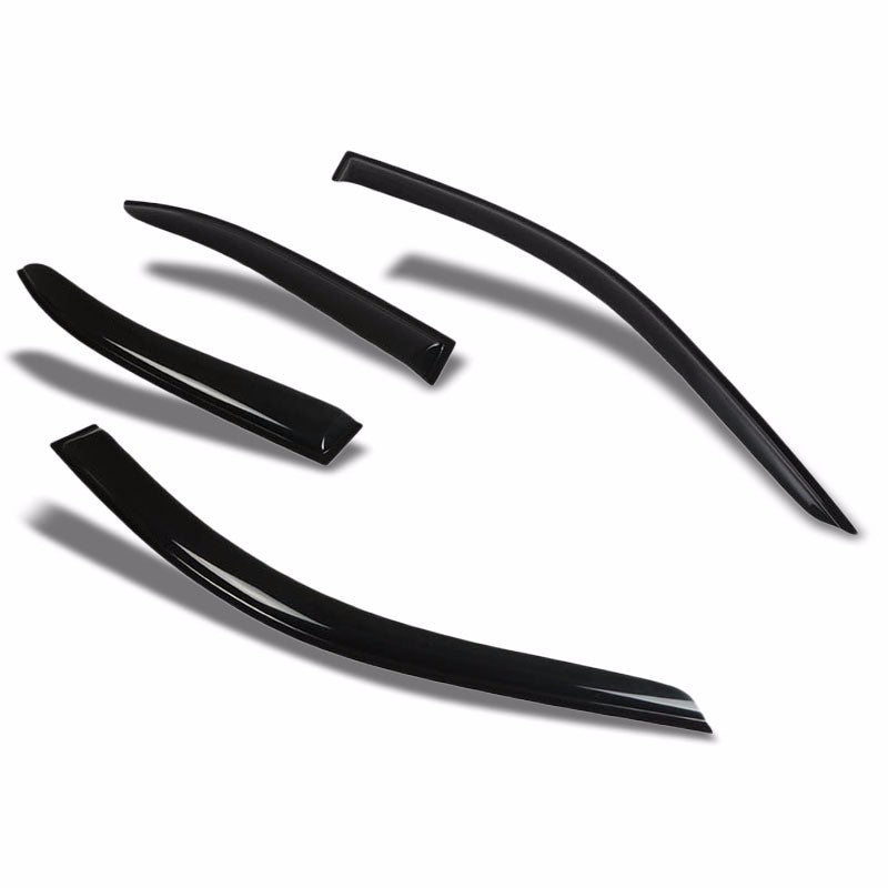 Smoke Tinted Side Window Wind/Rain Vent Deflectors Visors for 99-05 Jetta 4DR