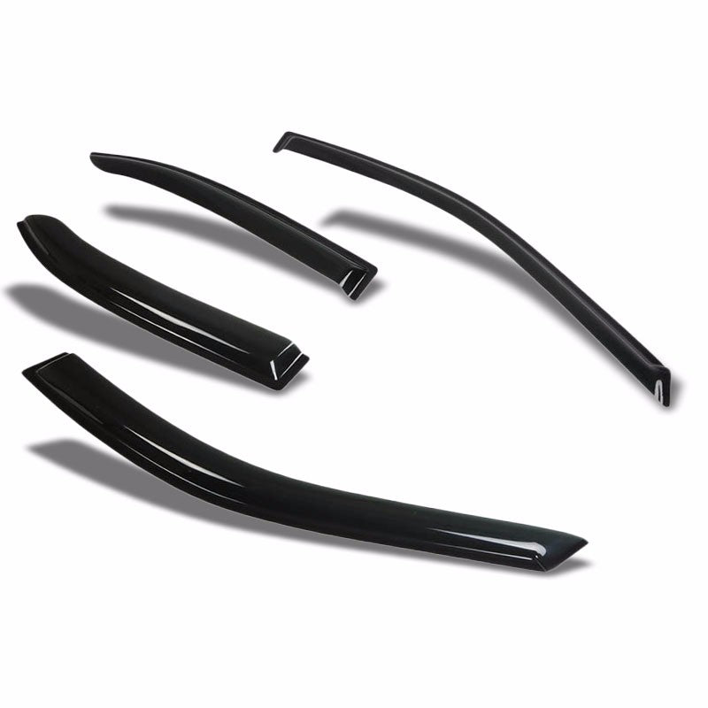 Smoke Tinted Window Wind/Rain Vent Deflectors Visors Guard for 99-03 Galant 4DR