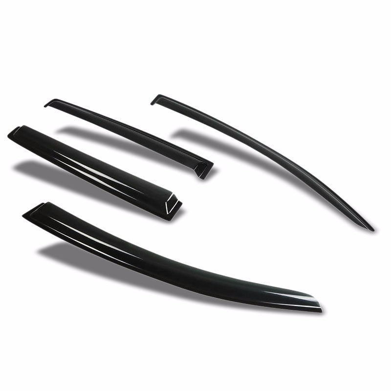 Smoke Tinted Side Window Rain Deflectors Visors Guard For Chevrolet 06-13 Impala