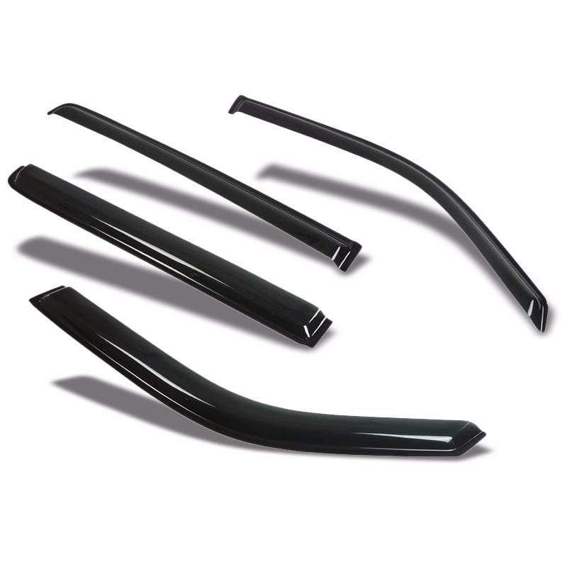 Tinted Side Window Wind/Rain Vent Deflectors Visors Guard for 09-15 Pilot 4DR