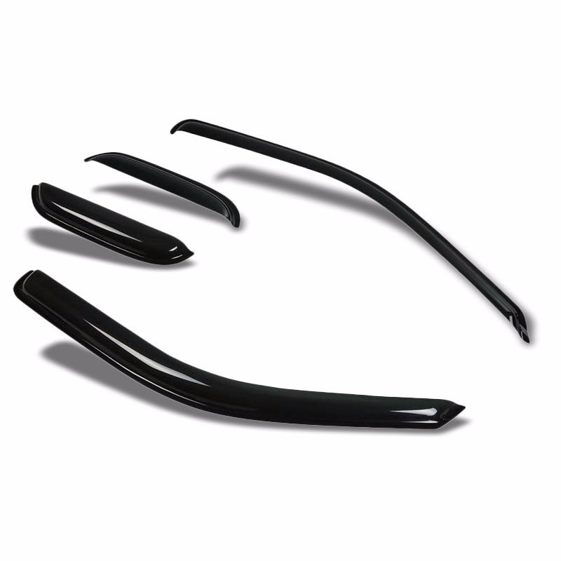 Tint Side Window Wind/Rain Deflector Visor Guard for 04-11 Colorado Extended Cab