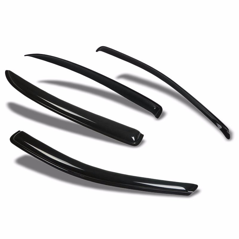 Smoke Tinted Side Window Rain Deflectors Visors Guard For Chevrolet 05-10 Cobalt