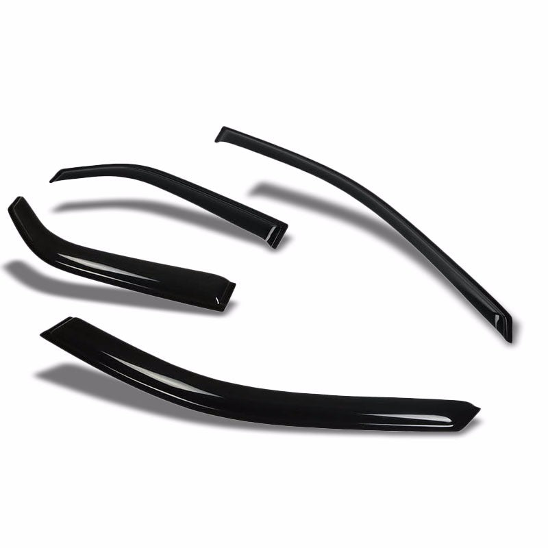 Tinted Side Window Wind/Rain Vent Deflectors Visors for Cadillac 03-07 CTS 4DR