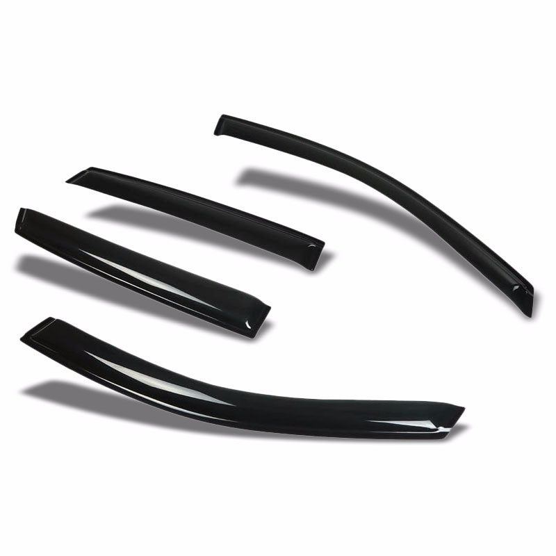 Tinted Side Window Wind/Rain Vent Deflector Visor Guard for Ford 08-11 Focus 4DR
