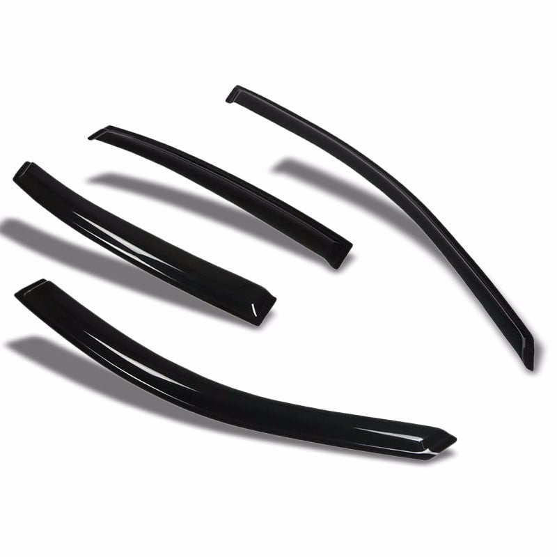 Smoke Tinted Side Window Wind/Rain Vent Deflectors Visors Guard for VW Passat