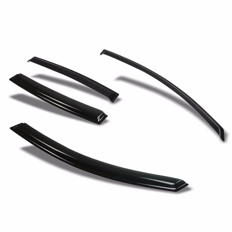 Smoke Tinted Side Window Wind/Rain Vent Deflector Visors Guard for VW Passat