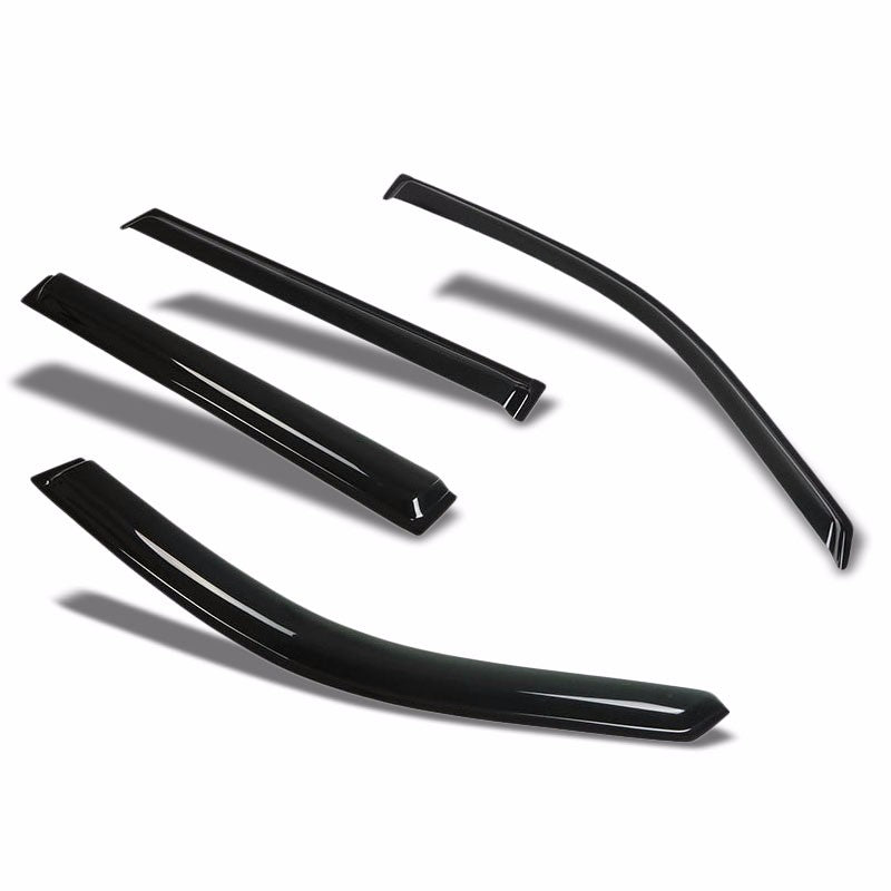 Smoke Tinted Side Window Wind/Rain Vent Deflectors Visors for 03-08 Pilot 4DR