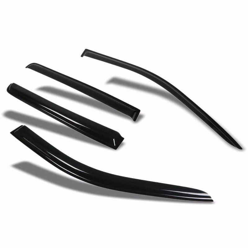 Tinted Side Window Wind/Rain Vent Deflectors Visors Guard for 07-16 Compass 4DR