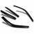 Tinted Side Window Wind/Rain Vent Deflectors Visors Guard for 97-01 CR-V 4DR