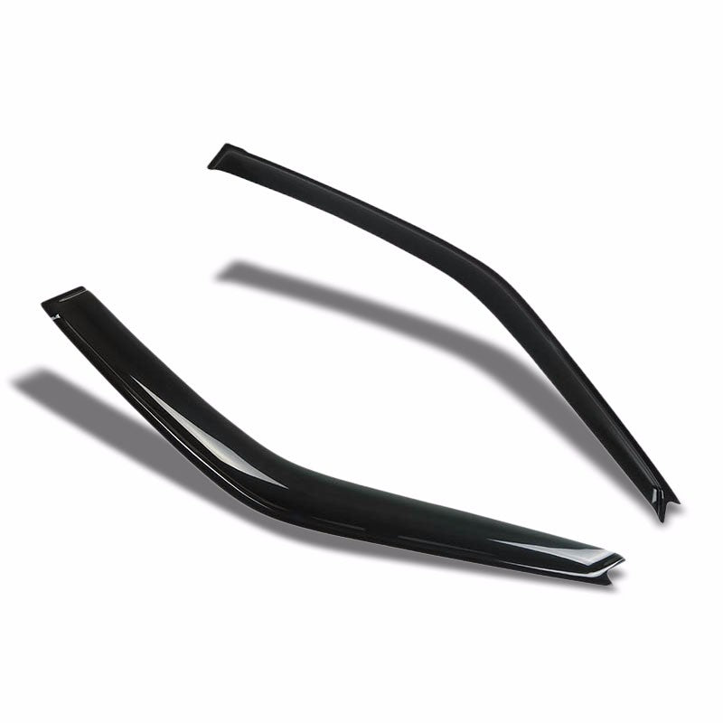 Smoke Tinted Side Window Wind/Rain Vent Deflector Visors Guard for Honda Civic