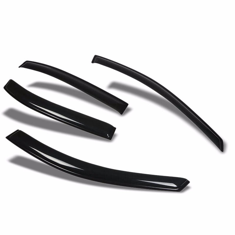 Smoke Tinted Side Window Wind/Rain Vent Deflector Visor Guard for Hyundai Sonata