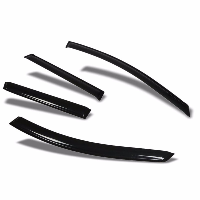 Tinted Side Window Wind/Rain Vent Deflectors Visors Guard for 09-14 Murano 4DR