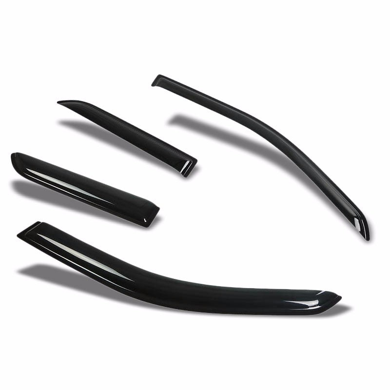 Smoke Tinted Side Window Wind/Rain Vent Deflector Visors Guard for Pontiac Aztek
