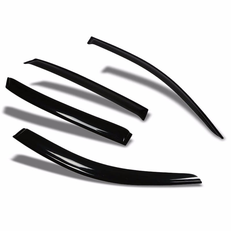 Smoke Tinted Side Window Wind/Rain Vent Deflector Visors Guard for Toyota Avalon