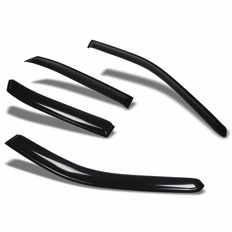 Smoke Tinted Side Window Wind/Rain Vent Deflectors Visor Guard for Toyota Avalon