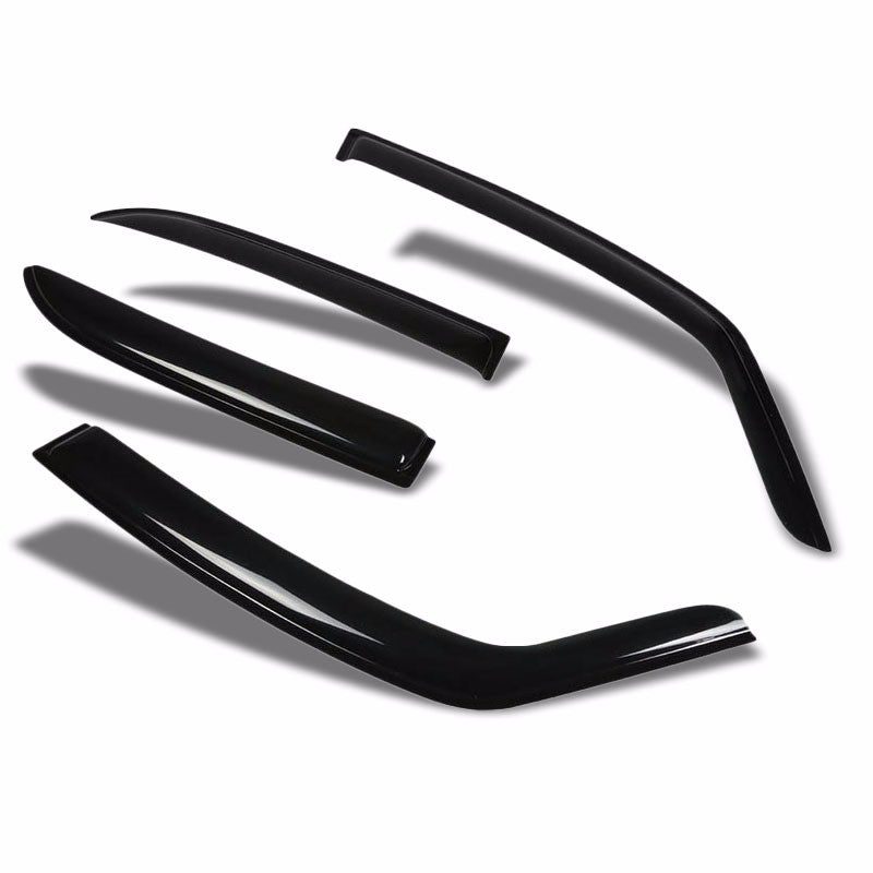 Smoke Tinted Side Window Rain Deflectors Visors Guard For 07-14 SX4 2.0L DOHC
