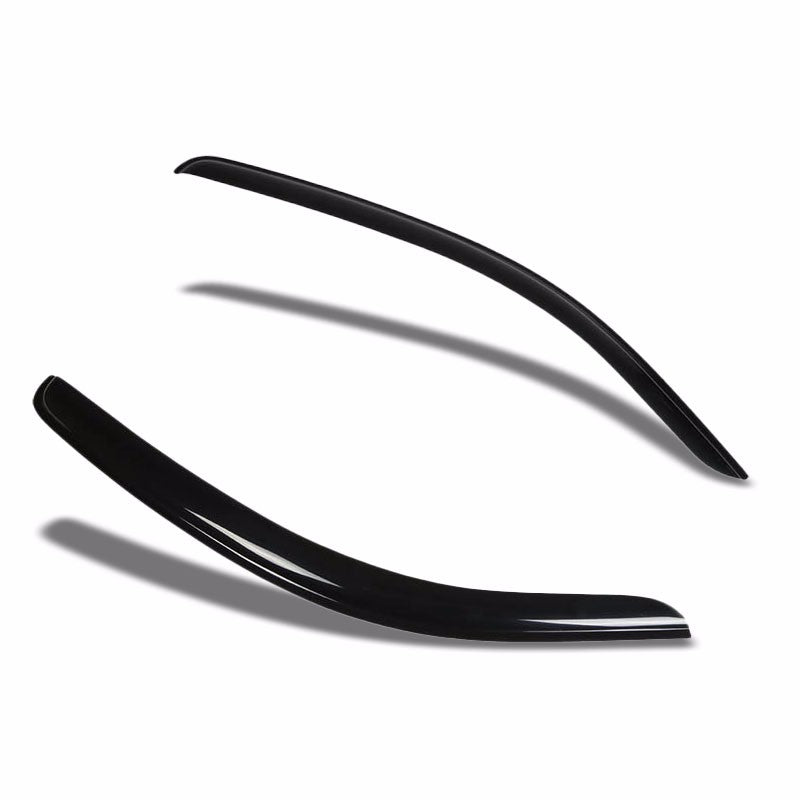 Smoke Tinted Side Window Wind/Rain Vent Deflector Visor Guard for Toyota Tundra