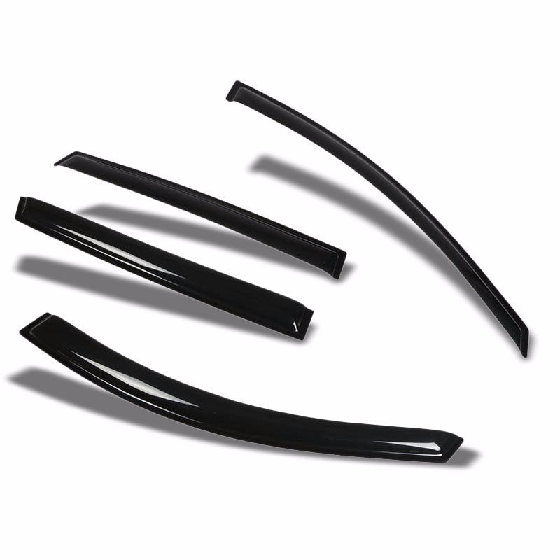 Smoke Tinted Side Window Wind/Rain Vent Deflectors Visors for 08-15 Enclave 4DR