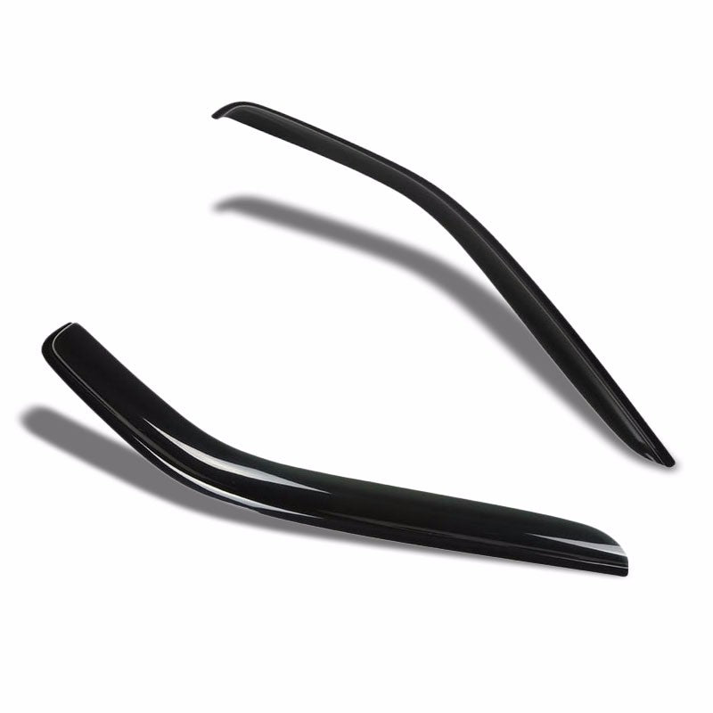 Smoke Tinted Side Window Wind/Rain Vent Deflector Visor Guard for Chevy Uplander